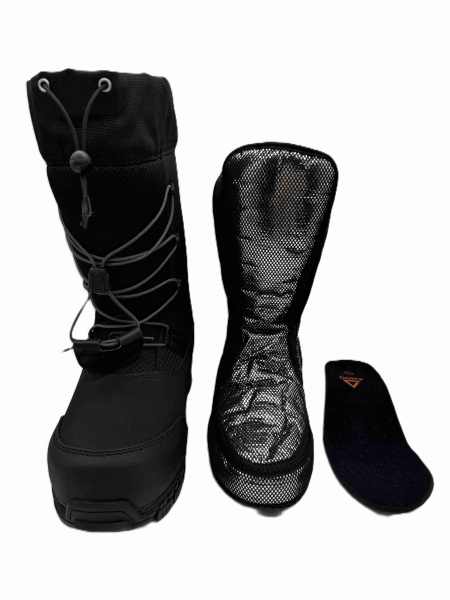 AMOQ Scale Speed Lace Boots Black/Grey 41-1