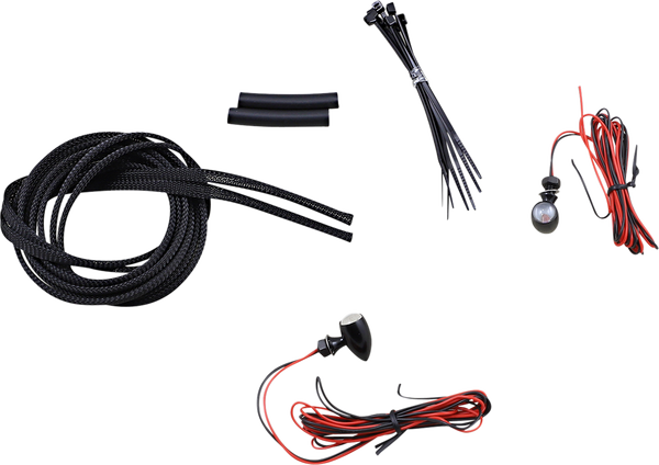 Micro Bullet Led Turn Signals Black, 1, nordicamoto.ro