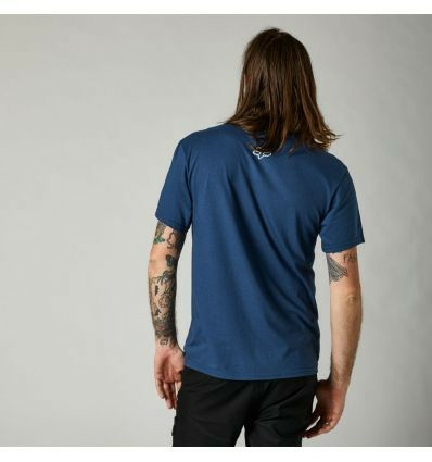 Tricou FOX  Single Track Basic Blue-0