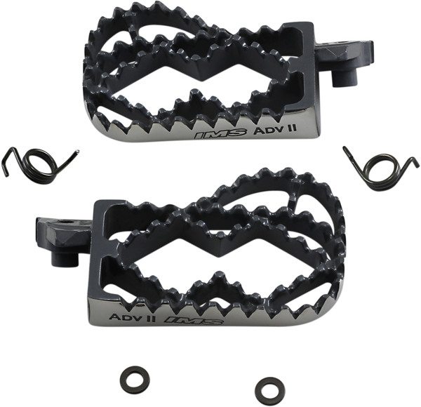 Adventure Series Footpegs Black, 1, nordicamoto.ro