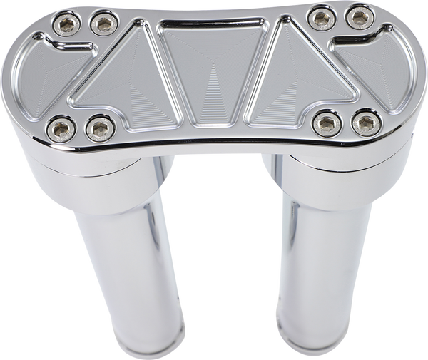 Bandit Risers Silver, 1, nordicamoto.ro