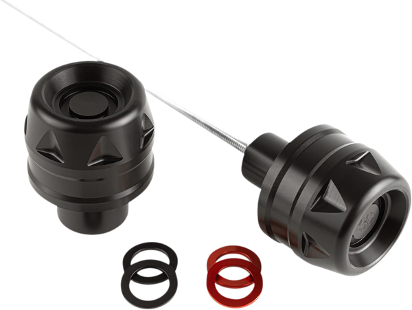 Gta Front Axle Protector Black, Red, 1, nordicamoto.ro