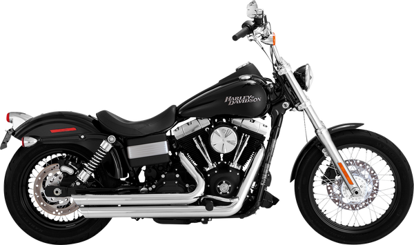 2-into-2 Big Shots Exhaust System Chrome, 1, nordicamoto.ro