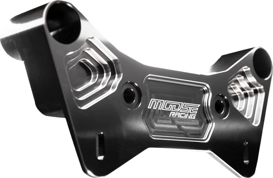 Shock Tower Braces With Gusset Plate Black, Anodized, 11, nordicamoto.ro