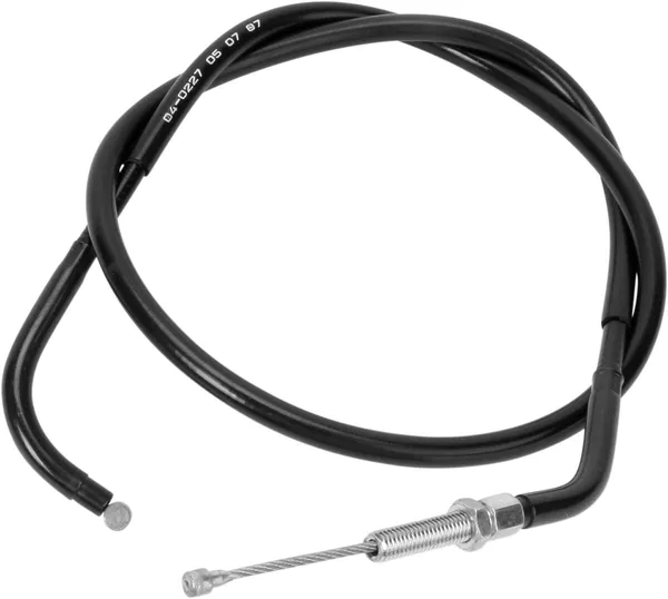 Black Vinyl Clutch Cable Black