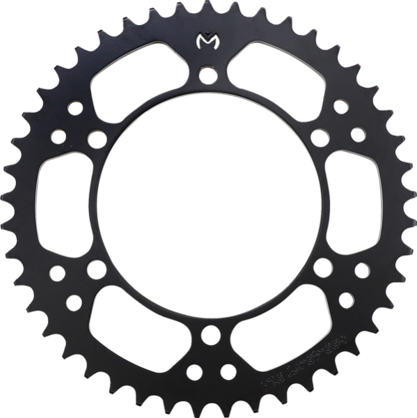 MOOSE RACING Steel Rear Sprocket Black, Zinc Plated -1
