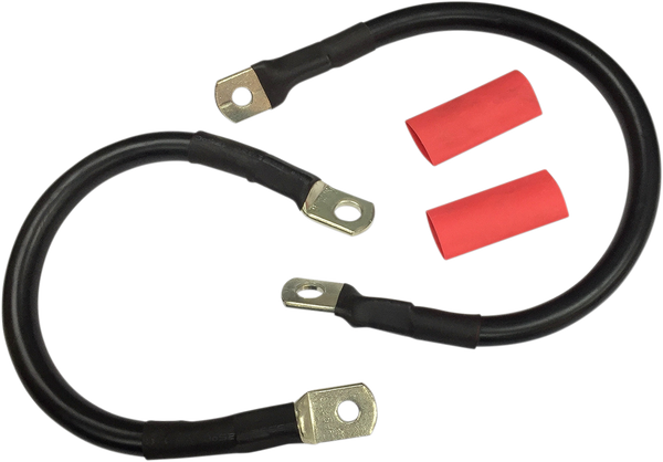 Battery Cable Set Black, 1, nordicamoto.ro