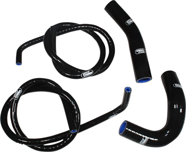 Set de furtunuri pentru radiator, negru, 1, nordicamoto.ro