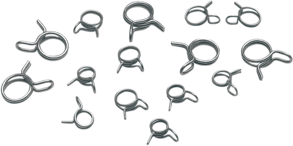 Wire Clamps Silver, 1, nordicamoto.ro