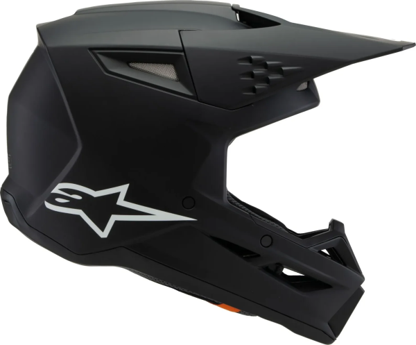 Casca Copii Alpinestars S-M3 Solid Black-5