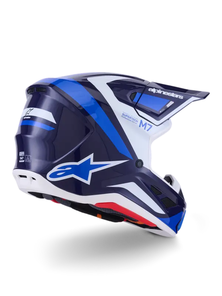 Cască Alpinestars SM7 Rise Blue-5