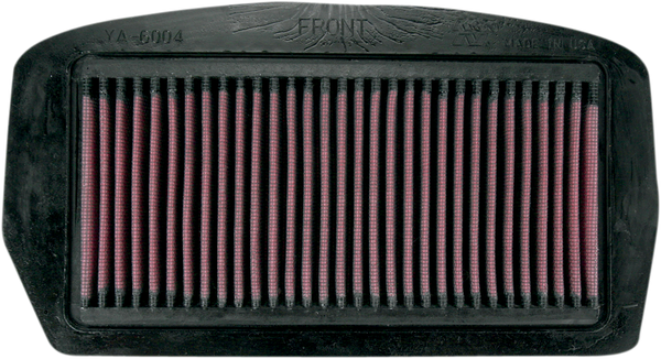 High-flow Air Filter Black, Red, 1, nordicamoto.ro