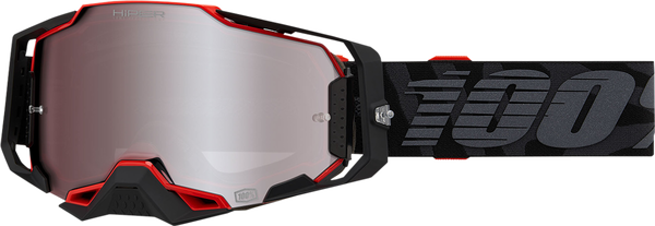 Ochelari Snowmobile 100% Armega Black/Red-3