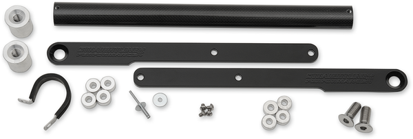 Carbon Fiber Rear Bumper Kit Black, 1, nordicamoto.ro
