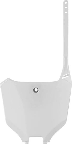Front Number Plate White-0