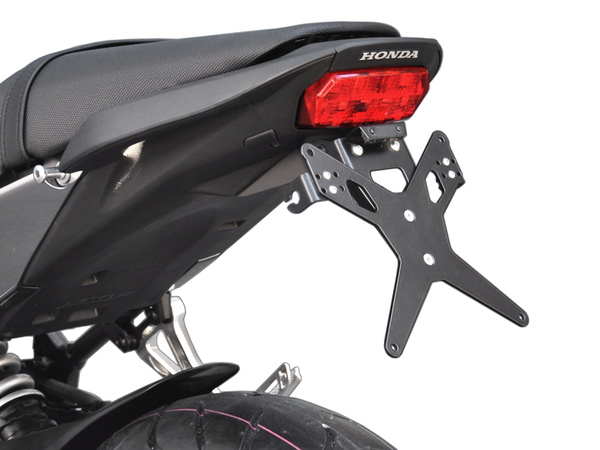 X-line License Plate Holder Type E Black, 2, nordicamoto.ro