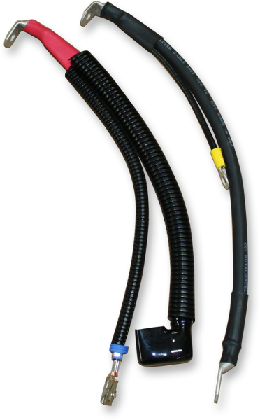 Extreme Duty Two-gauge Battery Cables Black, 1, nordicamoto.ro