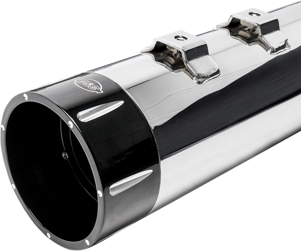 Mk45 Slip-on Mufflers Black, 2, nordicamoto.ro
