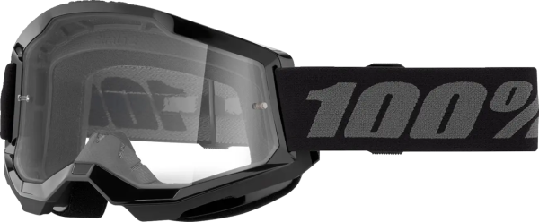 Ochelari 100% Strata 2 Black/Clear