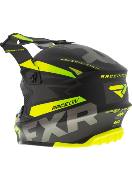 Casca Snowmobil FXR Blade Force Black/Charcoal/Hi Vis-0