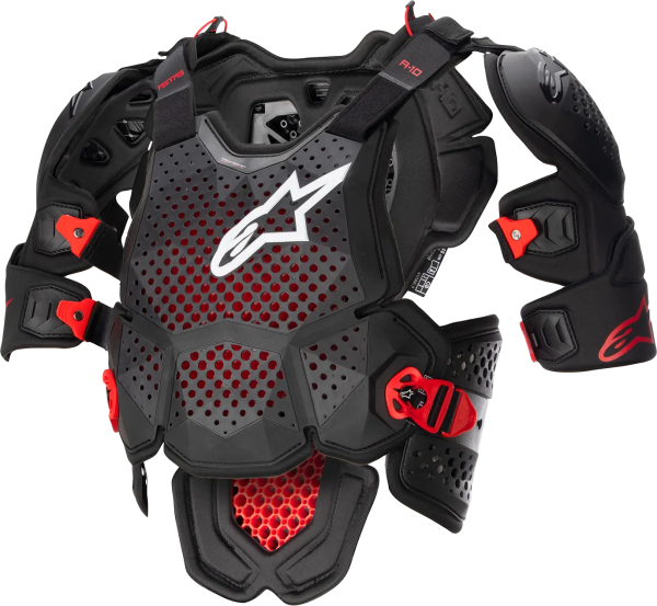 Armura Alpinestars A-10 Roost Guard V2 Black/Red-8d48ddb6e9fab0e7bad42971e010c7f4.webp