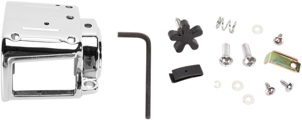 Handlebar Switch Housing Kit Silver, 1, nordicamoto.ro