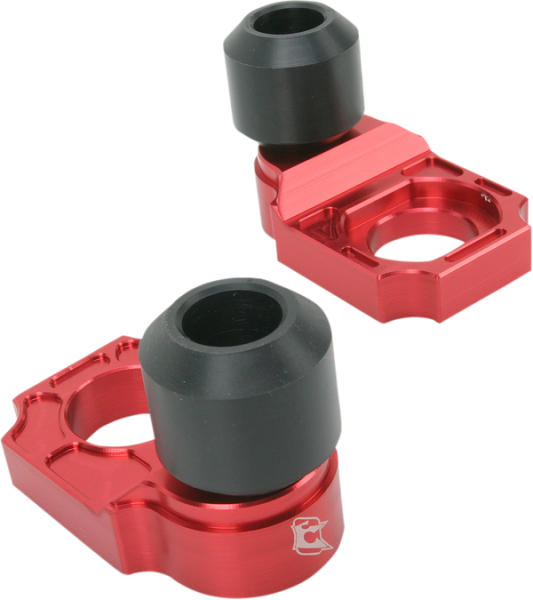 Axle Block Sliders Red, 1, nordicamoto.ro
