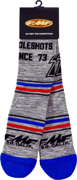 Socks Fmf Holeshot Blue, Gray, Red, 1, nordicamoto.ro