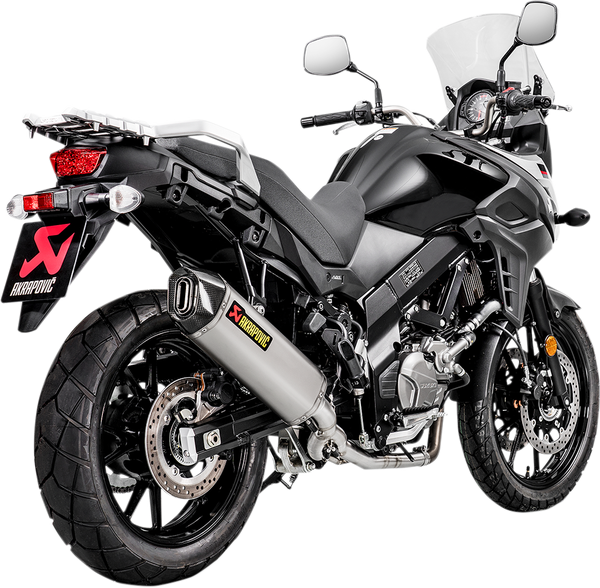 Sistem complet de evacuare Akrapovic Racing Suzuki DL 650 V-Strom titan/inox - S-S6R9-WT-1