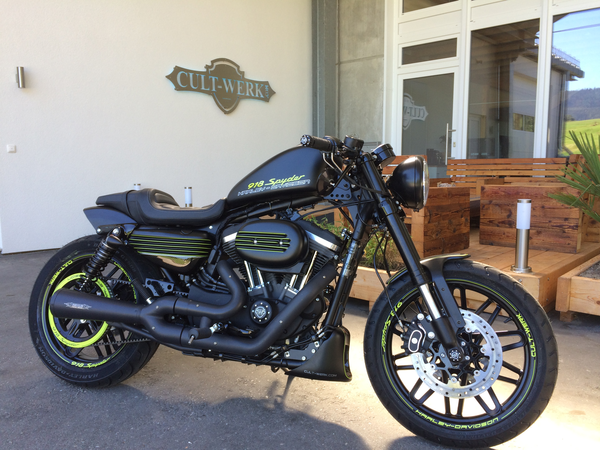 Front Fender Sportster Black, 4, nordicamoto.ro