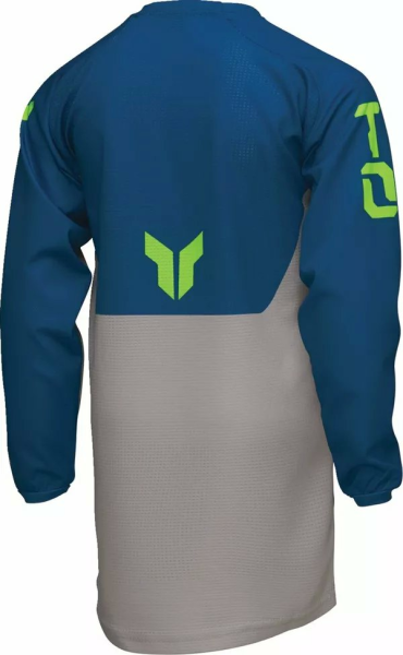 Tricou Enduro Copii Thor Launchmode Forge Blue-1
