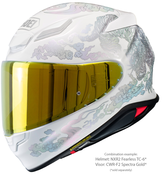 Casca integrala SHOEI NXR2 FEARLESS TC-6 Alb XXL-3