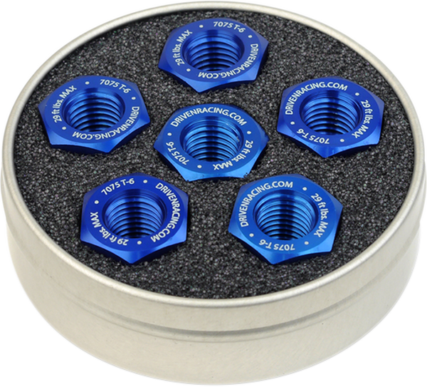 Sprocket Nuts Blue, 1, nordicamoto.ro