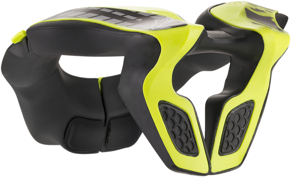 Youth Neck Support Yellow, Hi-vis -1