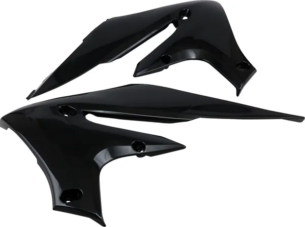 Powerflow Intake Radiator Shrouds Black-1