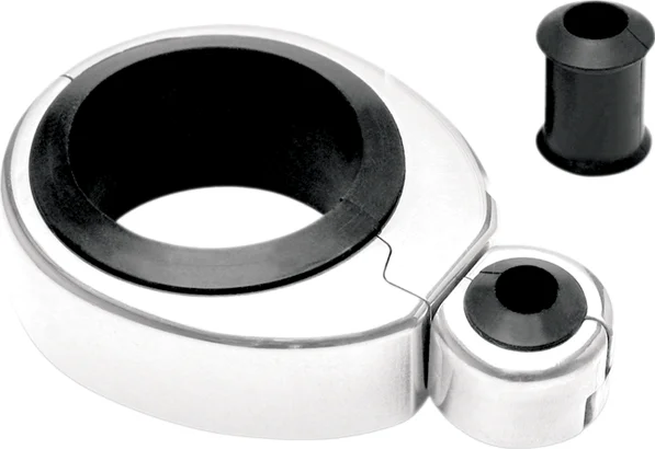 Single Throttle- Clutch Cable Clamps 1 -1 1-8 Silver, 3, nordicamoto.ro