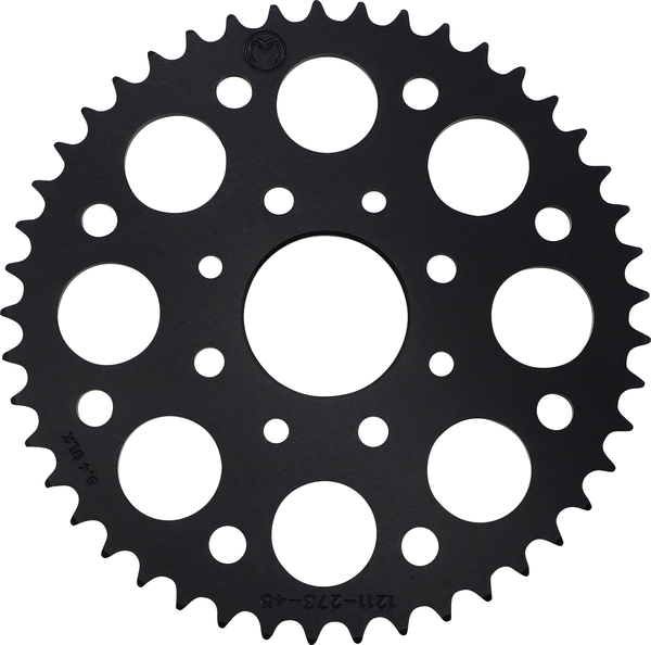 MOOSE RACING Rear Aluminum Sprocket Black -1