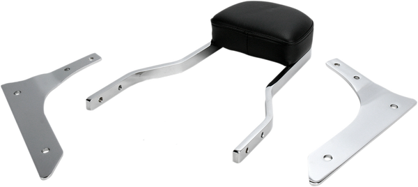 Square Sissy Bar Kit Chrome, 1, nordicamoto.ro