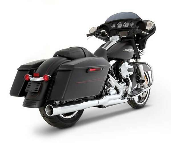 Exhaust System 2 Into 1 For Touring Chrome, 1, nordicamoto.ro
