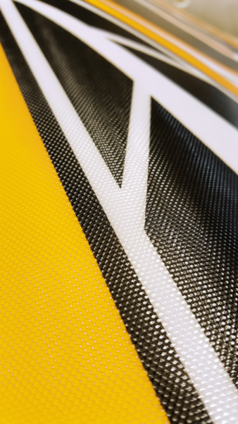 Scooter Decal Set Black, White, Yellow, 1, nordicamoto.ro