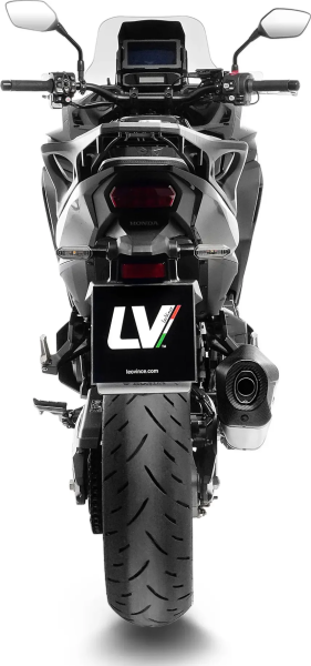 Tobă de eșapament LeoVince LV-12 R Slip-On pentru Honda NT1100, 4, nordicamoto.ro