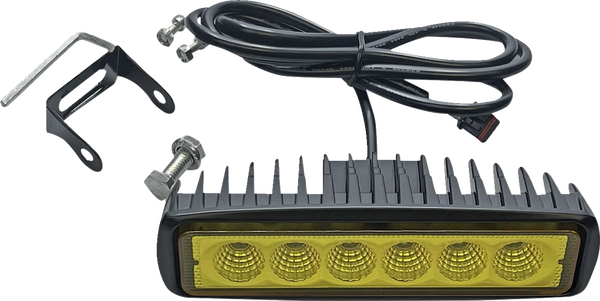 Yellow High Power Led Driving Light Bar Black, 1, nordicamoto.ro