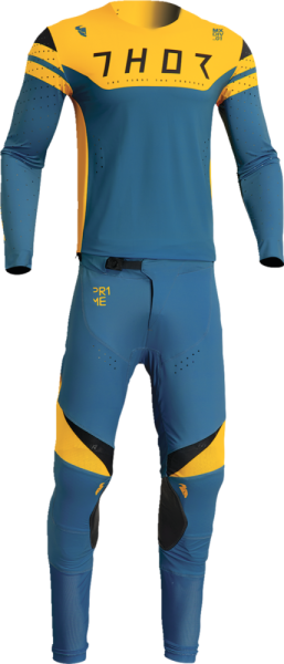 Tricou Thor Prime Rival Teal/Yellow-2