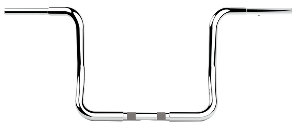 Twin Round Handlebar Silver, 2, nordicamoto.ro
