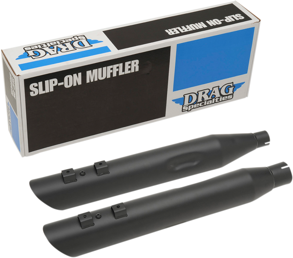Slashdown Slip-on Mufflers Black, 2, nordicamoto.ro