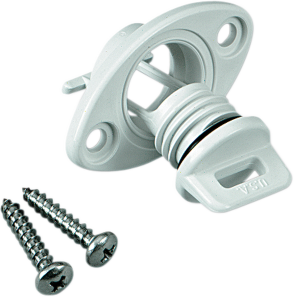 Pwc Floating Drain Plug White, 1, nordicamoto.ro