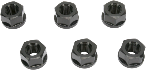 Sprocket Nuts Black, 1, nordicamoto.ro