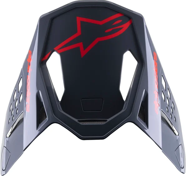 Supertech M8 Helmet Visor Black, Red ONE SIZE, 1, nordicamoto.ro