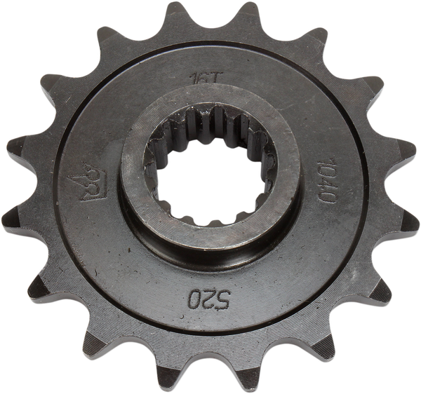 Lightweight Steel Sprocket Black, Zinc, 1, nordicamoto.ro