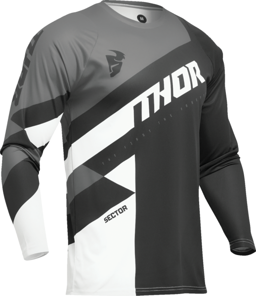 Combo Echipament Mx/Enduro Thor Sector Checker Black/Gray-4
